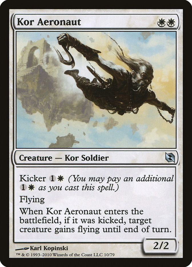 Kor Aeronaut [Duel Decks: Elspeth vs. Tezzeret] | Deep Dive Games St. Marys