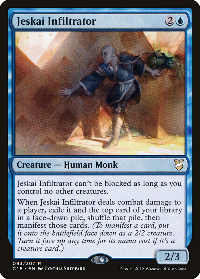 Jeskai Infiltrator [Commander 2018] | Deep Dive Games St. Marys