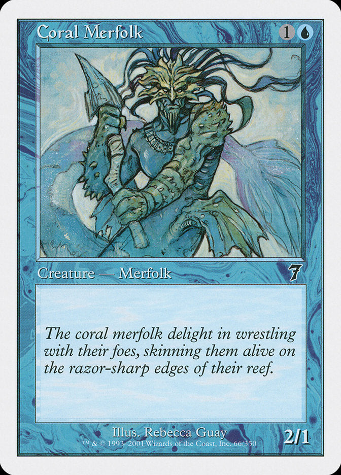 Coral Merfolk [Seventh Edition] | Deep Dive Games St. Marys