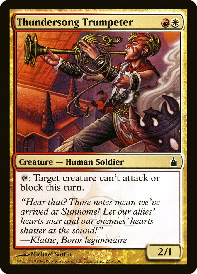 Thundersong Trumpeter [Ravnica: City of Guilds] | Deep Dive Games St. Marys