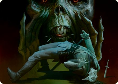 Power Word Kill Art Card [Dungeons & Dragons: Adventures in the Forgotten Realms Art Series] | Deep Dive Games St. Marys