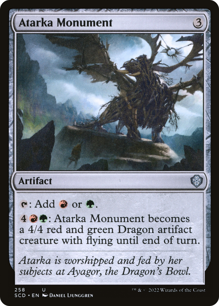 Atarka Monument [Starter Commander Decks] | Deep Dive Games St. Marys