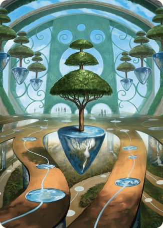 Rejuvenating Springs Art Card [Commander Masters Art Series] | Deep Dive Games St. Marys