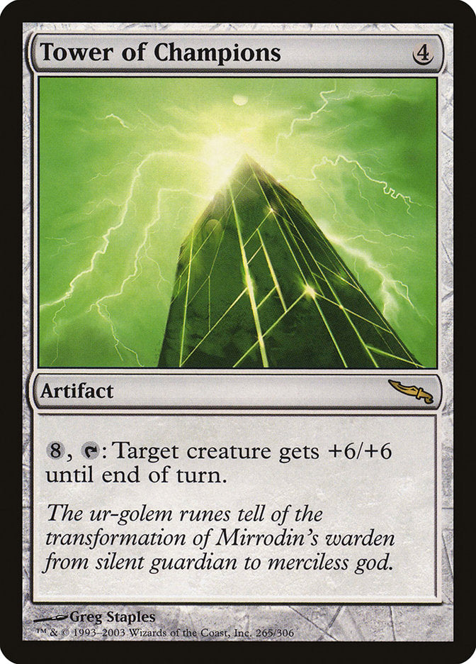 Tower of Champions [Mirrodin] | Deep Dive Games St. Marys