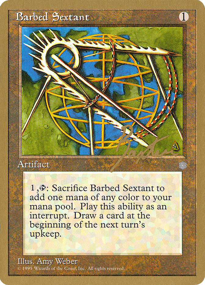 Barbed Sextant (George Baxter) [Pro Tour Collector Set] | Deep Dive Games St. Marys