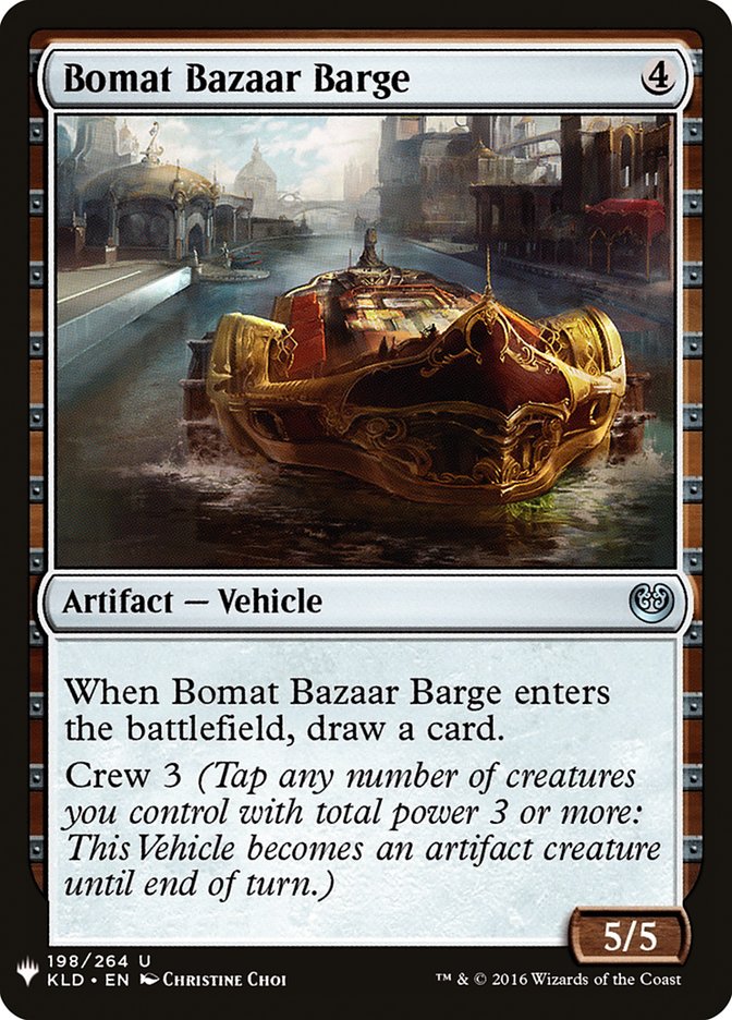 Bomat Bazaar Barge [Mystery Booster] | Deep Dive Games St. Marys