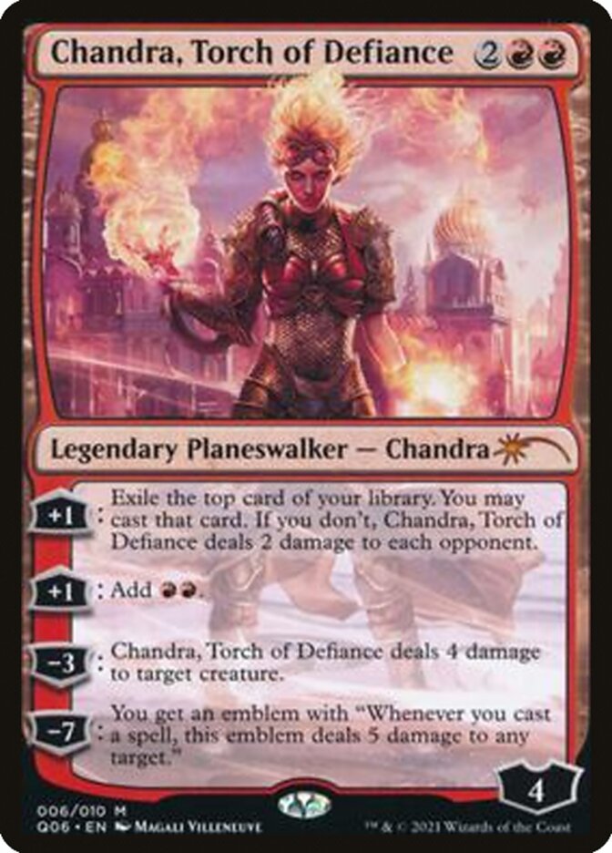 Chandra, Torch of Defiance [Pioneer Challenger Decks 2021] | Deep Dive Games St. Marys