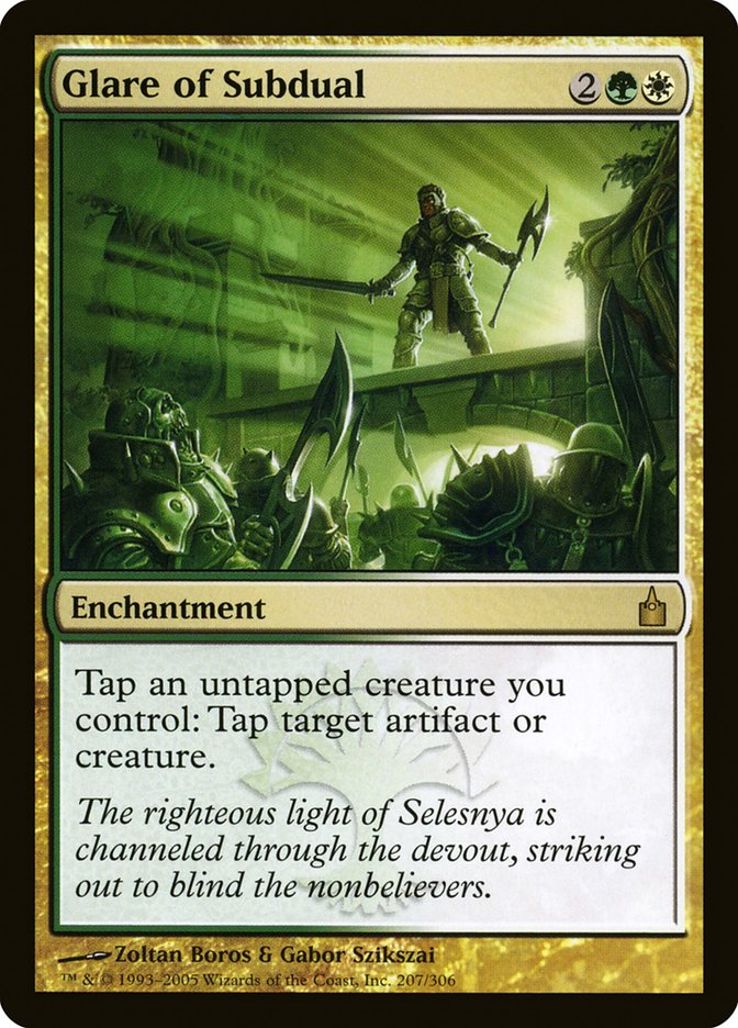 Glare of Subdual [Ravnica: City of Guilds] | Deep Dive Games St. Marys