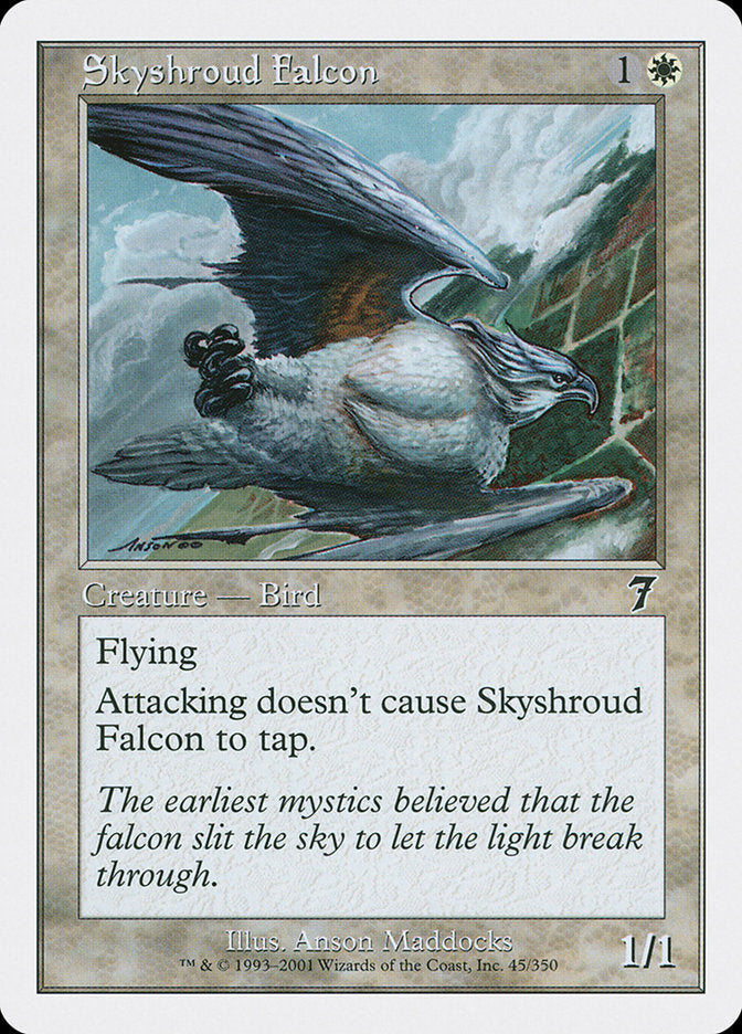 Skyshroud Falcon [Seventh Edition] | Deep Dive Games St. Marys