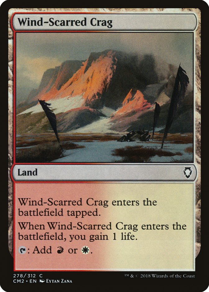 Wind-Scarred Crag [Commander Anthology Volume II] | Deep Dive Games St. Marys