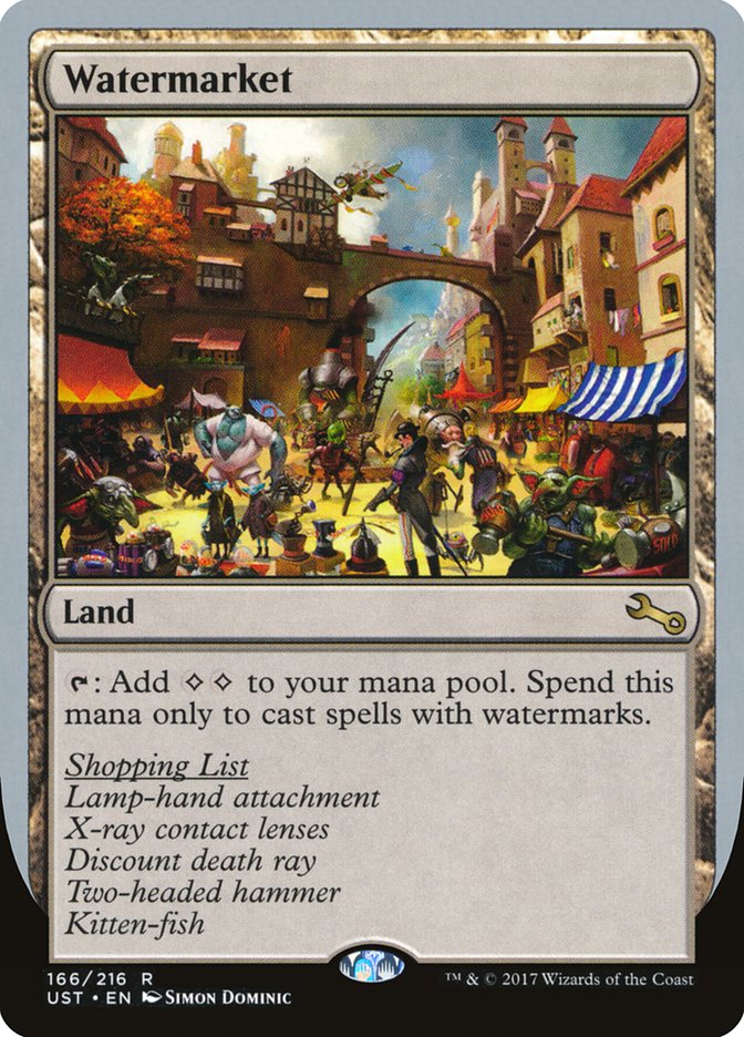 Watermarket [Unstable] | Deep Dive Games St. Marys