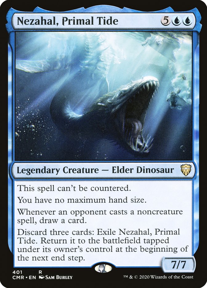 Nezahal, Primal Tide [Commander Legends] | Deep Dive Games St. Marys