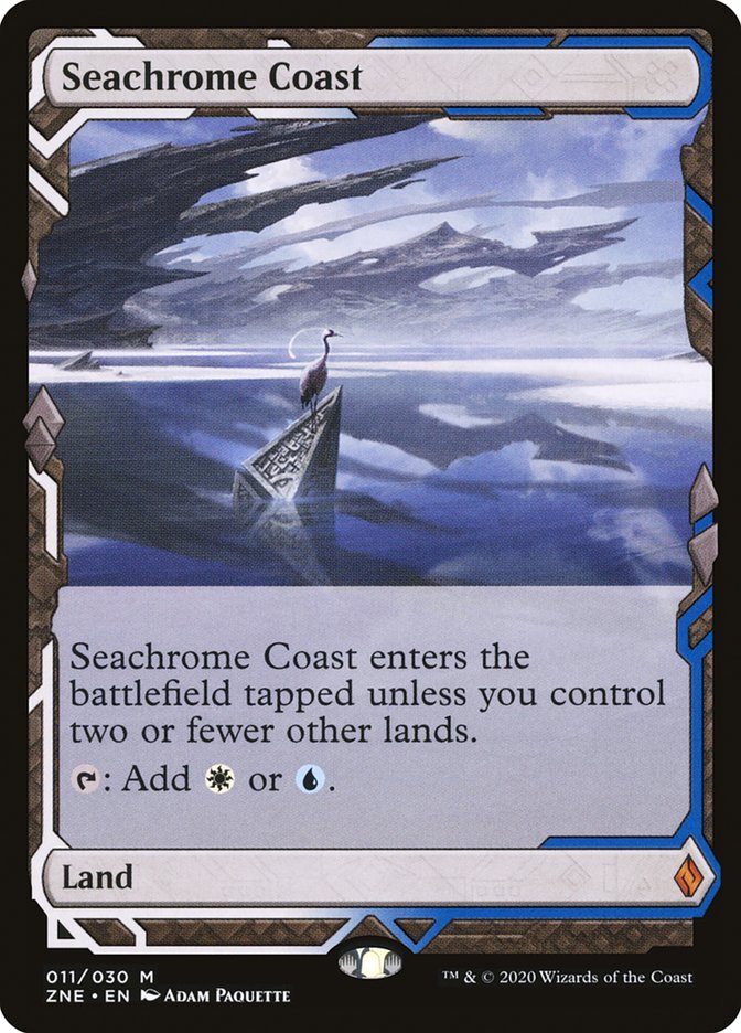 Seachrome Coast (Expeditions) [Zendikar Rising Expeditions] | Deep Dive Games St. Marys