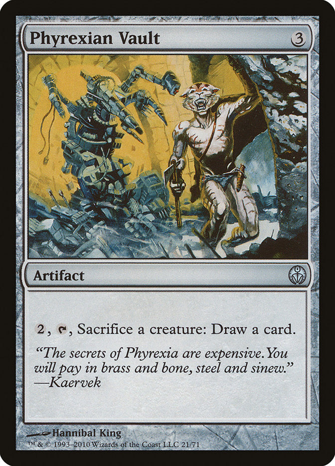 Phyrexian Vault [Duel Decks: Phyrexia vs. the Coalition] | Deep Dive Games St. Marys