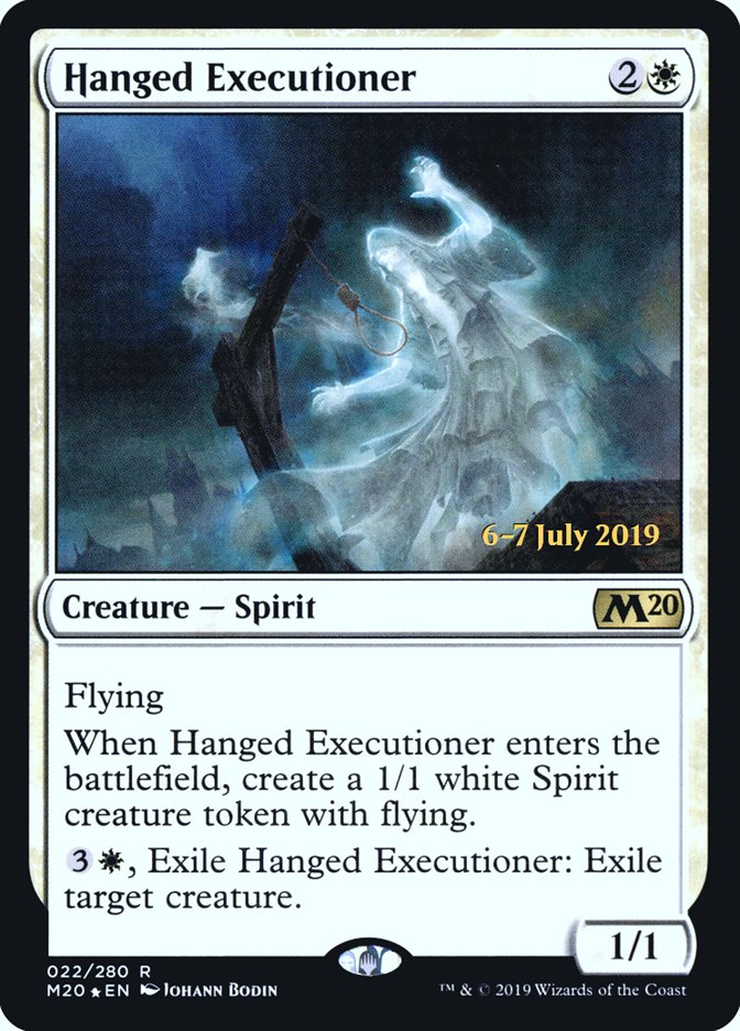 Hanged Executioner [Core Set 2020 Prerelease Promos] | Deep Dive Games St. Marys
