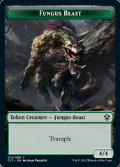 Demon // Fungus Beast Double-Sided Token [Commander 2021 Tokens] | Deep Dive Games St. Marys