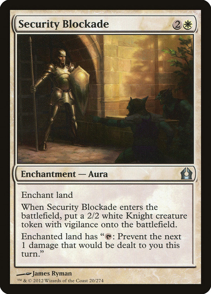 Security Blockade [Return to Ravnica] | Deep Dive Games St. Marys