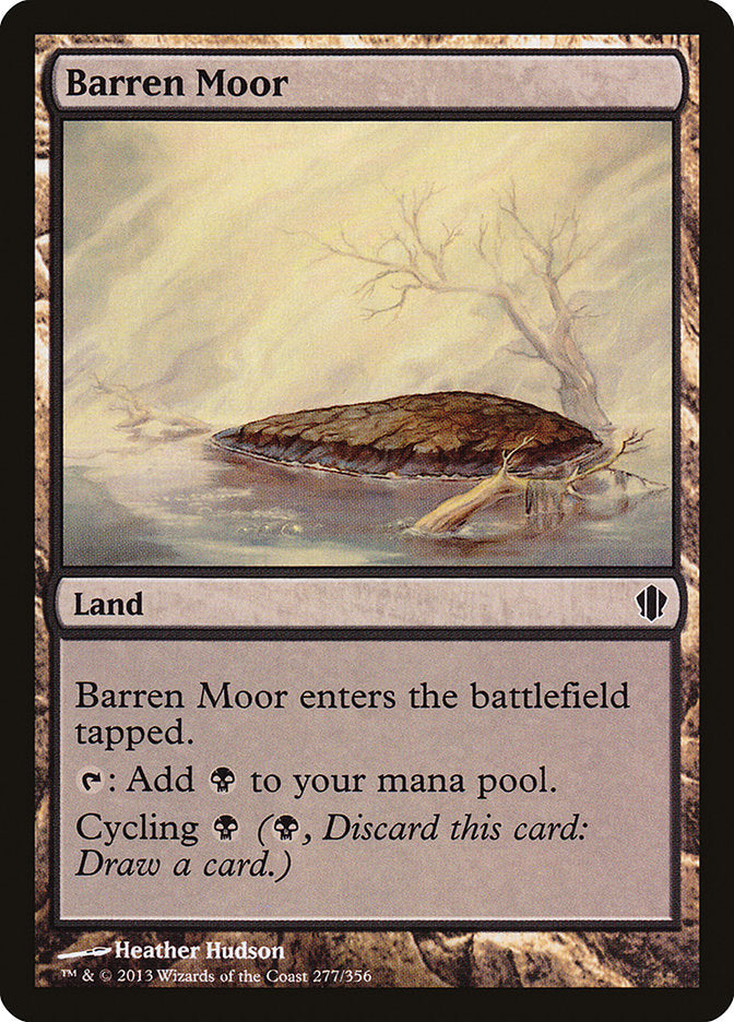 Barren Moor [Commander 2013] | Deep Dive Games St. Marys