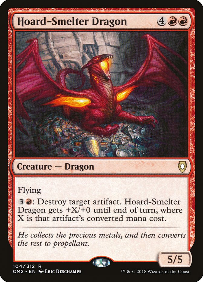 Hoard-Smelter Dragon [Commander Anthology Volume II] | Deep Dive Games St. Marys