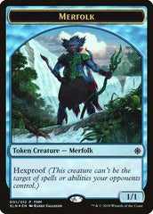 Merfolk // Treasure Double-Sided Token [Friday Night Magic 2018] | Deep Dive Games St. Marys