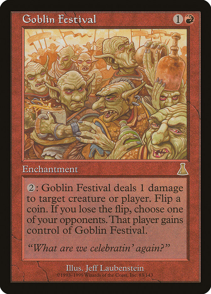 Goblin Festival [Urza's Destiny] | Deep Dive Games St. Marys