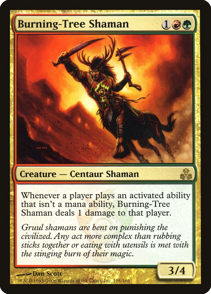 Burning-Tree Shaman [Guildpact] | Deep Dive Games St. Marys