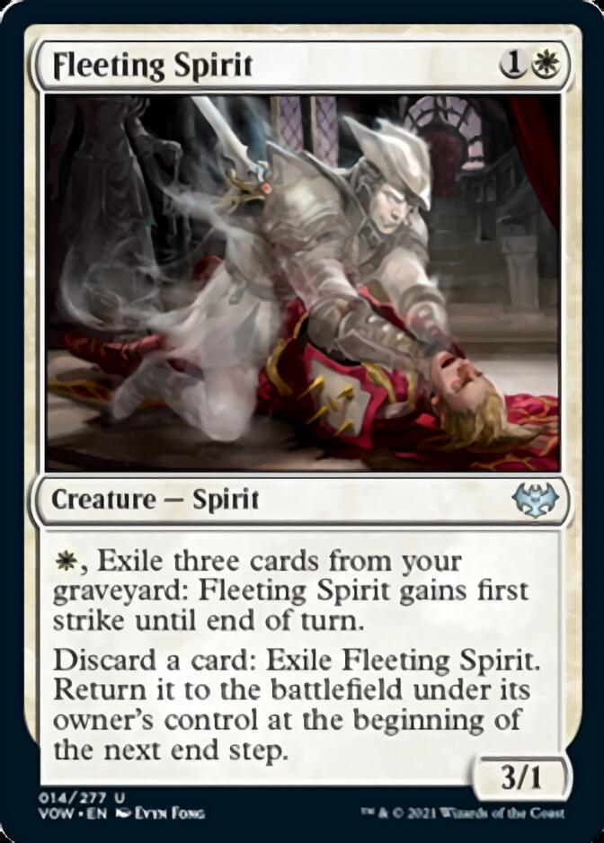 Fleeting Spirit [Innistrad: Crimson Vow] | Deep Dive Games St. Marys