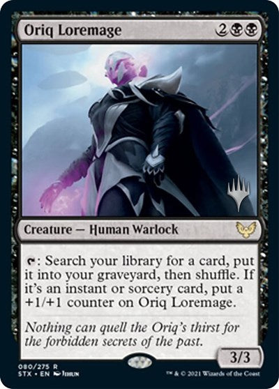 Oriq Loremage (Promo Pack) [Strixhaven: School of Mages Promos] | Deep Dive Games St. Marys