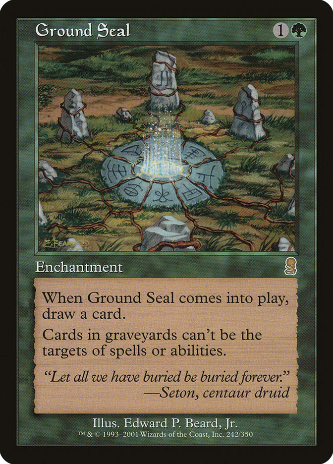 Ground Seal [Odyssey] | Deep Dive Games St. Marys