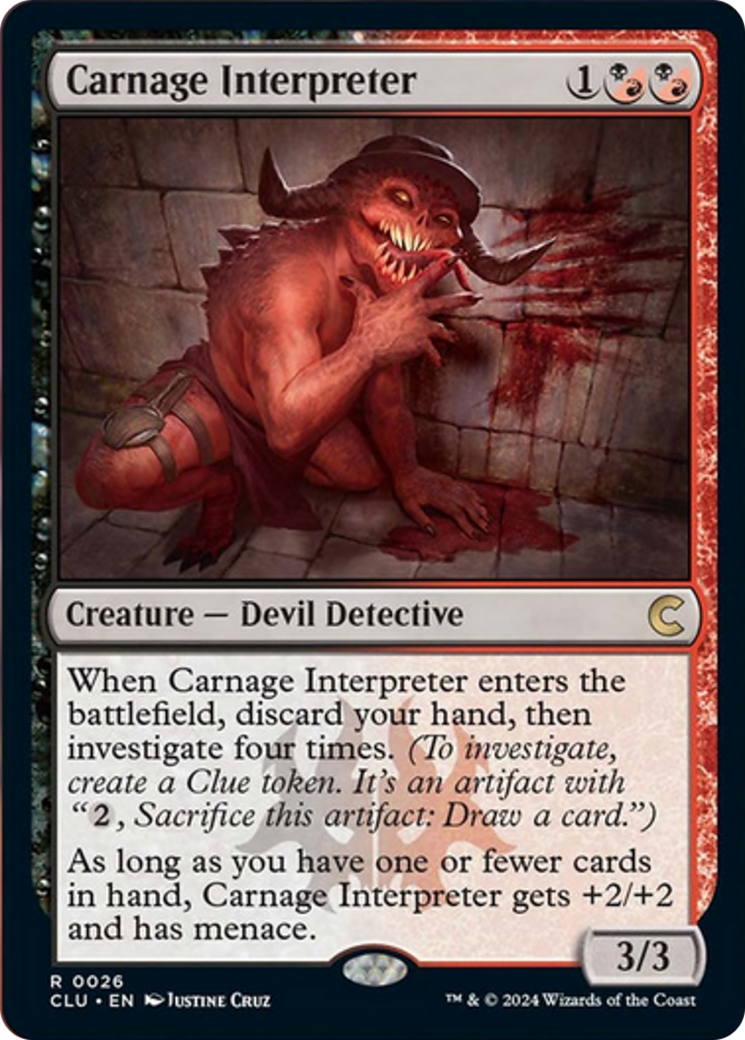 Carnage Interpreter [Ravnica: Clue Edition] | Deep Dive Games St. Marys