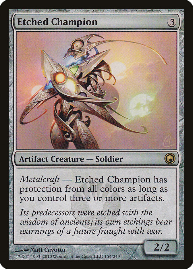 Etched Champion [Scars of Mirrodin] | Deep Dive Games St. Marys