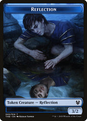 Human Soldier // Reflection Double-Sided Token [Theros Beyond Death Tokens] | Deep Dive Games St. Marys