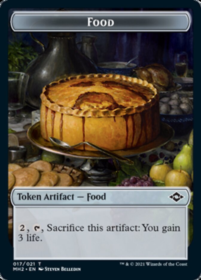 Food Token (17) [Modern Horizons 2 Tokens] | Deep Dive Games St. Marys