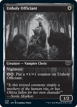 Unholy Officiant [Innistrad: Double Feature] | Deep Dive Games St. Marys