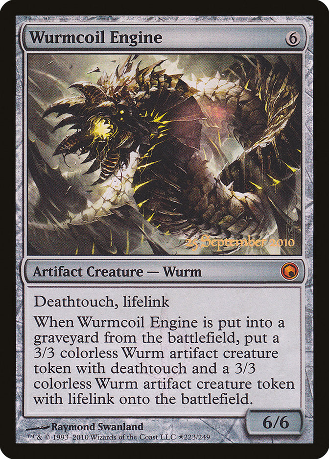 Wurmcoil Engine [Scars of Mirrodin Prerelease Promos] | Deep Dive Games St. Marys