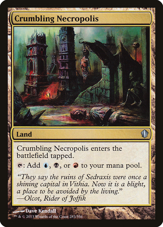Crumbling Necropolis [Commander 2013] | Deep Dive Games St. Marys