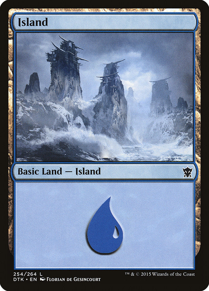 Island (254) [Dragons of Tarkir] | Deep Dive Games St. Marys