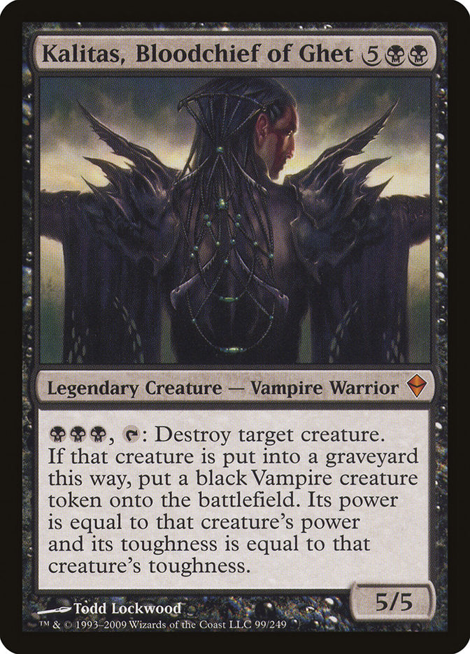 Kalitas, Bloodchief of Ghet [Zendikar] | Deep Dive Games St. Marys