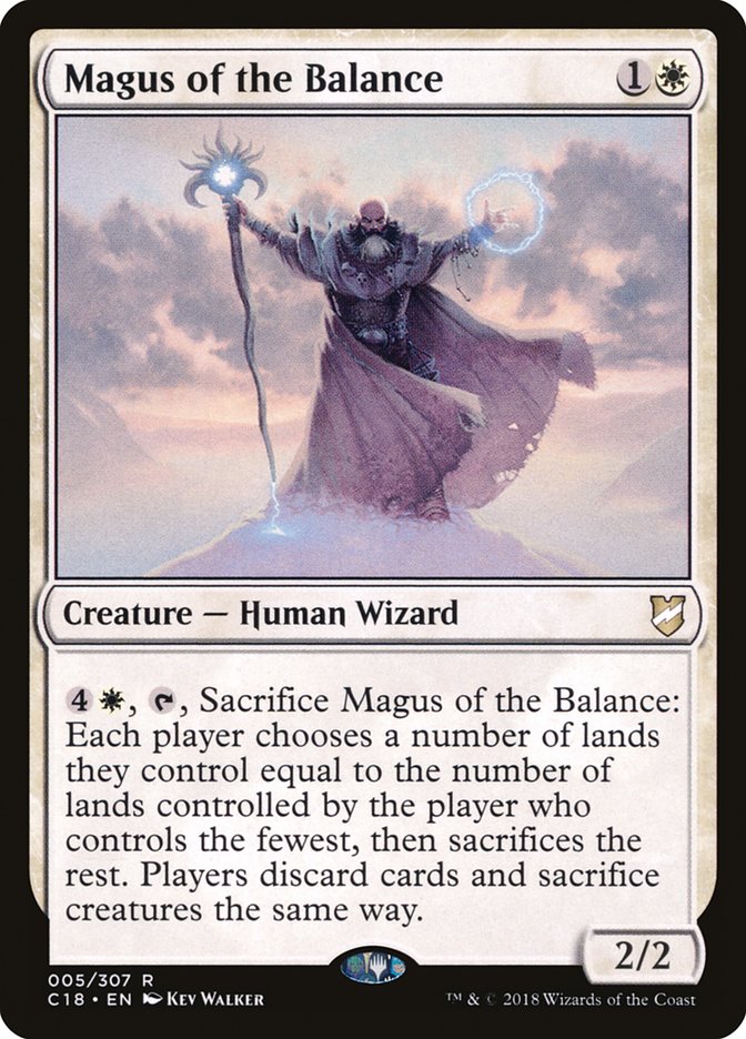 Magus of the Balance [Commander 2018] | Deep Dive Games St. Marys