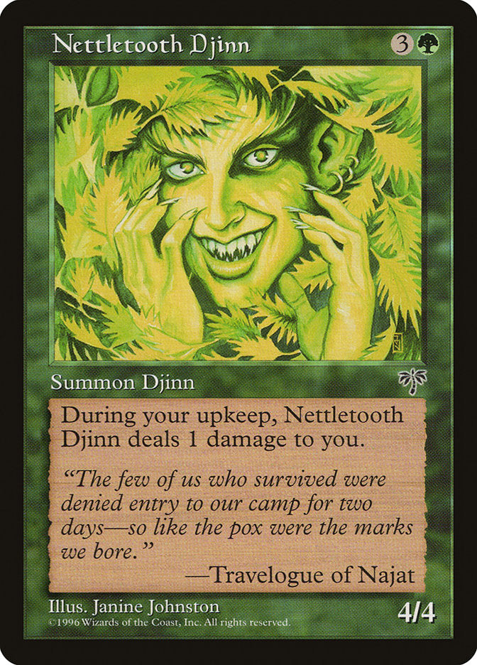 Nettletooth Djinn [Mirage] | Deep Dive Games St. Marys