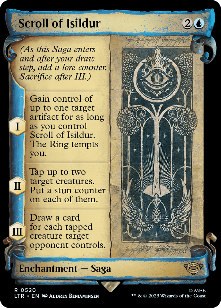 Scroll of Isildur [The Lord of the Rings: Tales of Middle-Earth Showcase Scrolls] | Deep Dive Games St. Marys