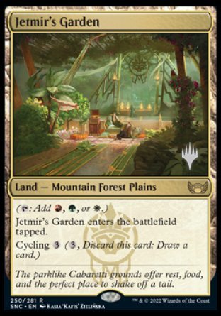 Jetmir's Garden (Promo Pack) [Streets of New Capenna Promos] | Deep Dive Games St. Marys