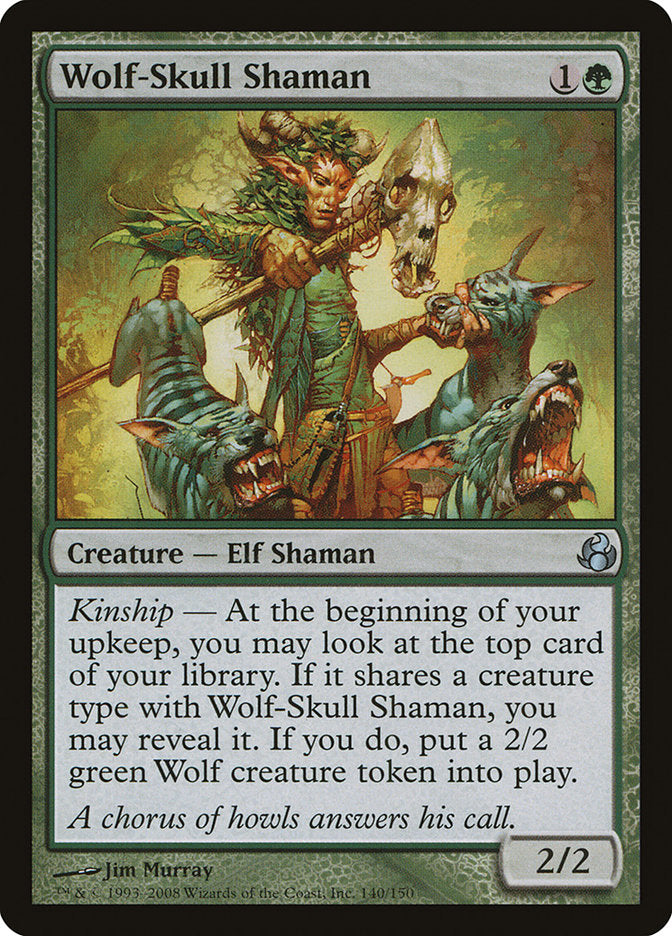 Wolf-Skull Shaman [Morningtide] | Deep Dive Games St. Marys