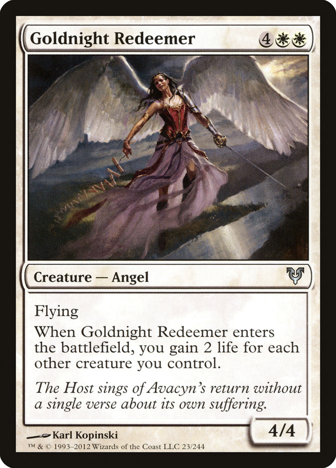 Goldnight Redeemer [Avacyn Restored] | Deep Dive Games St. Marys