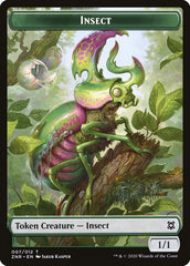 Cat // Insect Double-Sided Token [Zendikar Rising Tokens] | Deep Dive Games St. Marys