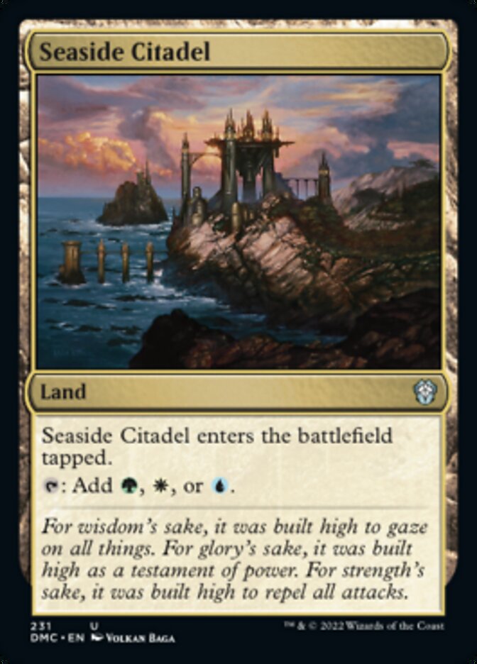 Seaside Citadel [Dominaria United Commander] | Deep Dive Games St. Marys