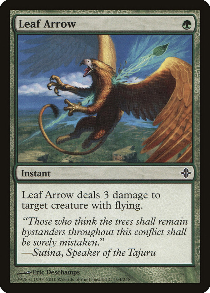 Leaf Arrow [Rise of the Eldrazi] | Deep Dive Games St. Marys