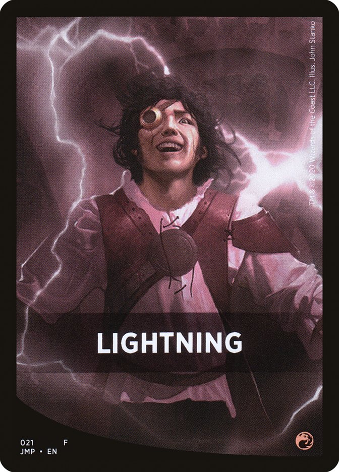 Lightning Theme Card [Jumpstart Front Cards] | Deep Dive Games St. Marys