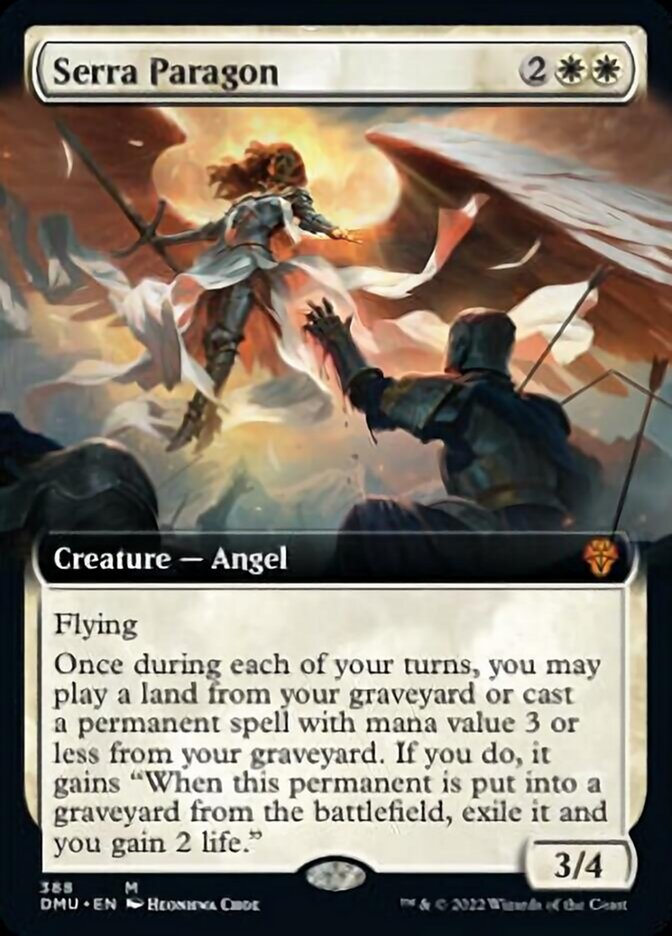 Serra Paragon (Extended Art) [Dominaria United] | Deep Dive Games St. Marys