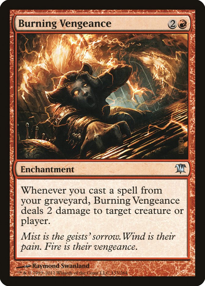 Burning Vengeance [Innistrad] | Deep Dive Games St. Marys